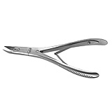 PADGETT McIndoe Bone Cutting Forceps, Angled-on-Flat, Dual Action, Length= 7-1/4" (184 mm), Jaw Length= 25 mm. MFID: PM-1422