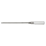PADGETT Transumbilical Breast Augmentation (TUBA) Bullet & Round Tip Dissector, incl. 4 tips, Shaft Length 12-1/4", Total Length 20". MFID: PM-21964