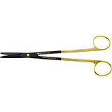 PADGETT Gorney Ceramic Scissors, SuperCut, Tungsten Carbide, Straight, Blunt Flat Tips, Saber-Back Blades, L= 7-1/2" (191 mm). MFID: PM-21SC607CTC