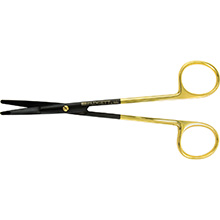 PADGETT KAYE Scissors, 5-3/4" (145mm), Ceramic Coated Tungsten Carbide and SuperCut, curved. MFID: PM-21SC740CTC