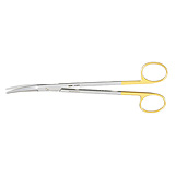 PADGETT Gorney Face Lift Scissors, Saber-Back, Tungsten Carbide, Curved, 1 Serrated Blade, Length= 7-1/4" (184 mm). MFID: PM-2992