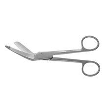 PADGETT Darling Eccentric Bandage Scissors, Heavy Duty, 1 Serrated Blade, Length= 6-1/2" (165 mm). MFID: PM-4126
