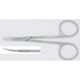 PADGETT Iris Scissors, Curved, Blunt/Blunt, Length= 4-1/2" (114 mm). MFID: PM-4250