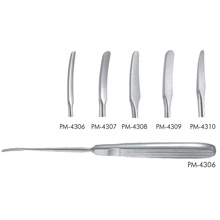 PADGETT Joseph Periosteal Elevator, No. 4, Length= 6-3/4" (173mm), Width= 4.6 mm. MFID: PM-4309