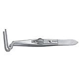 PADGETT Berke Ptosis Forceps Jaw, Longitudinal Serrations with Slide Lock, Length= 4" (102 mm), Jaw= 20 mm. MFID: PM-4323