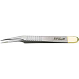 PADGETT Jeweler's "Dilator" Forceps, Diamond Dust, Length= 4-1/2" (114 mm). MFID: PM-4697