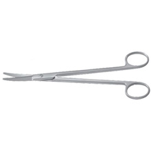 PADGETT Gorney Face Lift Scissors, Saber-Back, Straight, 2 Serrated Blades, Length= 7-1/4" (184 mm). MFID: PM-4831