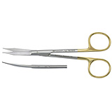 PADGETT Stevens Tenotomy Scissors, 5-1/8" (130mm), Curved, Serrated, Tungsten Carbide. MFID: PM-4843