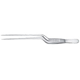 PADGETT Jacobson Bayonet Forceps, Needle Point, Length= 6-1/4" (159 mm). MFID: PM-4959