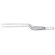 PADGETT Jacobson Bayonet Forceps, Needle Point, Length= 6-1/4" (159 mm). MFID: PM-4959