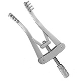 PADGETT ALM Self-Retraining Retractor, 4x4 Blunt Prongs, Length= 4" (102 mm), Width= 2-1/2" (64 mm). MFID: PM-5751