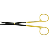 PADGETT Metzenbaum Dissecting Ceramic Scissors, SuperCut, Tungsten Carbide, Curved, L= 5-1/2" (140 mm). MFID: PM-5SC180CTC