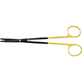 PADGETT Metzenbaum Dissecting Ceramic Scissors, SuperCut, Tungsten Carbide, Curved, L= 7" (178 mm). MFID: PM-5SC182CTC
