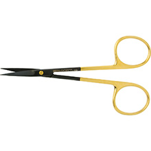 PADGETT Iris Ceramic Scissors, SuperCut, Tungsten Carbide, Straight, L= 4-1/2" (114 mm). MFID: PM-5SC304CTC
