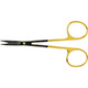 PADGETT Iris Ceramic Scissors, SuperCut, Tungsten Carbide, Curved, L= 4-1/2" (114 mm). MFID: PM-5SC306CTC