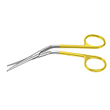 PADGETT Fomon Dorsal Scissors, SuperCut, Tungsten Carbide, Angled, Length= 5-1/4" (133 mm). MFID: PM-6851TC