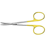PADGETT Par Tissue Scissors, SuperCut, Tungsten Carbide, Curved, Delicate, Length= 4-1/2" (114 mm). MFID: PM-6855TC