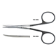 PADGETT Jabaley Scissors, Off-Set Handles, SuperCut, Curved, Semi-Sharp, Length= 4-1/2" (114 mm). MFID: PM-6862