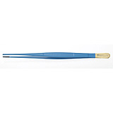 PADGETT Crow Coagulating Forceps, Tungsten Carbide, Cross-Serrated, Insulated, Length= 9" (229 mm). MFID: PM-9043