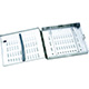 MILTEX Standard 814 Cassette with 14 Rack, 6 3/4 x 8 1/8 x 11/8 (inches), 171 x 206 x 29 (mm). MFID: STDSTAT814
