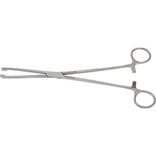 MILTEX VANTAGE Atraumatic Tenaculum Forceps 9" (22.9cm), straight, 1/4" (.64cm) jaws. MFID: V930-856