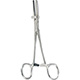 MILTEX VANTAGE US Pattern Tube Occluding Forceps, 6" (151mm), straight with guard, serrated jaws. MFID: V97-585