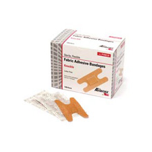 Pro Advantage Fabric Adhesive Bandage, Knuckle Bands, 1½" x 3". MFID: P150110