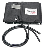 Pro Advantage Cuff & Bladder, Large Adult, 2-Tube, Black, Latex Free (LF). MFID: P549240