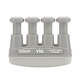 ProHands VIA Hand/Finger Exerciser- Gray (1 lb) Super Light. MFID: VIA-GY