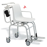 SECA 954 EMR-Validated Digital Chair Scale with wheels & Swivel Armrests (660 lbs). MFID: 9541309997