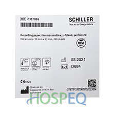 Schiller Paper for SP-1, AT-1, Z-Folded, 25 pks/cs- Replaces (2.157038C / 2.157014L). MFID: 2.157056C