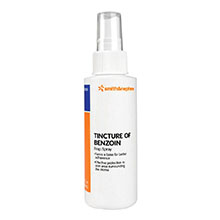 SMITH & NEPHEW Tincture of Benzoin, 4-3/4 oz Pump Spray Bottle, 12/cs. MFID: 407000