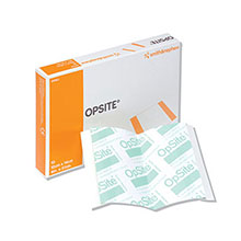 SMITH & NEPHEW OPSITE Transparent Adhesive Film Dressing, 5-1/2" x 4", 10/pkg, 10 pkg/cs. MFID: 4963