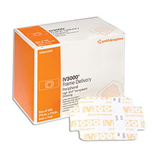 SMITH & NEPHEW OPSITE IV3000 Frame Dressing, 4" x 4-3/4", 50/bx, 4 bx/cs. MFID: 59410882