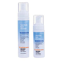 SMITH & NEPHEW SECURA Total Body Foam Cleanser, 4-1/2 oz, 12/cs. MFID: 59430200