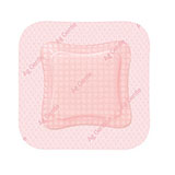 SMITH & NEPHEW ALLEVYN AG Gentle Border Dressing, 7" x 7", 10/bx, 4 bx/cs. MFID: 66800454 (USA ONLY)