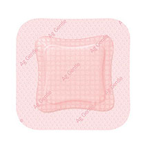 SMITH & NEPHEW ALLEVYN AG Gentle Border Dressing, 7" x 7", 10/bx, 4 bx/cs. MFID: 66800454