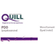 QUILL PDO Suture, Diamond Point, Size 0, 14cm x 14cm, 26mm, 3/8 Circle, 12/bx. MFID: RA-1019Q-0