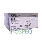 QUILL PDO Suture, Reverse Cutting, 2, 36cm x 36cm, 40mm, 1/2 Circle. MFID: RX-1066Q
