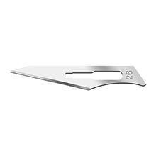 Swann Morton Carbon Steel Blade, Sterile, Size 26, 100/bx. MFID: 00SM26