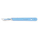 Swann Morton Disposable Scalpel, Stainless, Sterile, Size 20, Blue Handle, 10/bx. MFID: SM0506