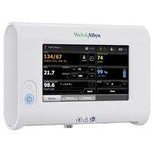 Welch Allyn CONNEX 7400 SPOT Monitor with SureBP NIBP, Nellcor SpO2. MFID: 74CX-B