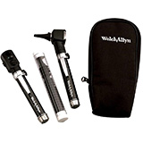 Welch Allyn Pocket Junior Diagnostic Set with Otoscope, Ophthalmoscope, and Carrying Case. MFID: 95001