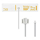 Welch Allyn FlexiPort Disposable Blood Pressure Cuff; Size-06 Small Infant, 1-Tube, Male Screw Connector; 20/pack. MFID: SOFT-06-1SC
