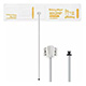 Welch Allyn FlexiPort Disposable Blood Pressure Cuff; Size-06 Small Infant, 1-Tube , Tri-Purpose Connector; 20/pack. MFID: SOFT-06-1TP