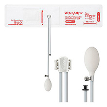 Welch Allyn FlexiPort Disposable Blood Pressure Inflation System: Size-07 Infant, 2-Tubes, Tri- Purpose Connector, 20/pack. MFID: SOFT-07-2BV