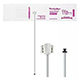 Welch Allyn FlexiPort Disposable Blood Pressure Cuff; Size-08 Small Child, 1-Tube , Tri-Purpose Connector; 20/pack. MFID: SOFT-08-1TP