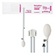 Welch Allyn FlexiPort Disposable Blood Pressure Inflation System: Size-08 Small Child, 2-Tubes, Tri-Purpose Connector, 20/pack. MFID: SOFT-08-2BV