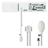 Welch Allyn FlexiPort Disposable Blood Pressure Inflation System: Size-09 Child, 2-Tubes, Tri-Purpose Connector, 20/pack. MFID: SOFT-09-2BV