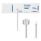 Welch Allyn FlexiPort Disposable Blood Pressure Cuff; Size-10 Small Adult, 1-Tube, Male Bayonet Connector; 20/pack. MFID: SOFT-10-1HP